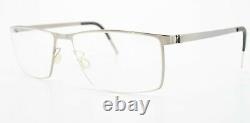 Lindberg Glasses Spectacles Strip Titanium Mod. 9519 57-16 125 Col. P10 Silver