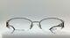 Liz Claiborne L372 Silver/gold 68e Semi Rim Metal Eyeglasses Frame 52-17-130 New
