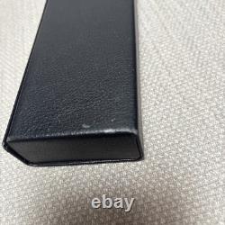 Lucas de Stael Oval Eyeglasses Frame Gray/Silver With Cloth And Case