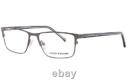 Lucky Brand VLBD316 Eyeglasses Men's Gunmetal Full Rim Optical Frame 54mm