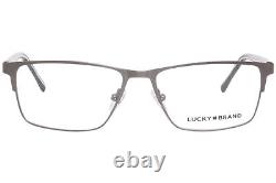 Lucky Brand VLBD316 Eyeglasses Men's Gunmetal Full Rim Optical Frame 54mm