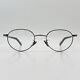 Lunor Eyeglasses Ladies Men's Oval Antique Silver Panto Mod. Club Iv 521 New