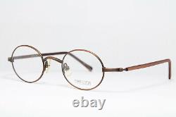 MATSUDA 10136 COB Round Original Vintage Eyeglasses Frame Steampunk Rare Copper