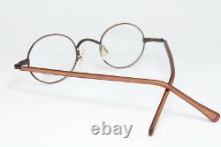 MATSUDA 10136 COB Round Original Vintage Eyeglasses Frame Steampunk Rare Copper