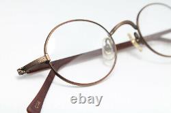 MATSUDA 10136 COB Round Original Vintage Eyeglasses Frame Steampunk Rare Copper