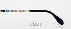 METZLER Vintage Glasses Frame Bellora 702 WD Ice On Black 48-14 130 Kf Silver