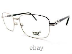 MONT BLANC Glasses Frame 56mm Men's Spectacles Ruthenium / Black MB0530 016