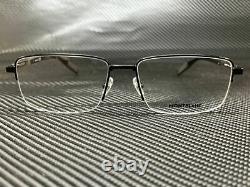 MONT BLANC MB0020O 004 Black Men's Authentic Eyeglasses Frame 58mm