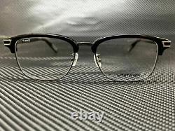 MONT BLANC MB0043O 005 Black Rectangle Men's 55 mm Eyeglasses