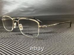 MONT BLANC MB0131O 001 Silver Rectangle Men's 52 mm Eyeglasses