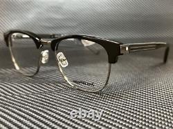 MONT BLANC MB0164O 002 Black Round 52 mm Men's Eyeglasses