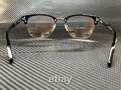 MONT BLANC MB0164O 002 Black Round 52 mm Men's Eyeglasses