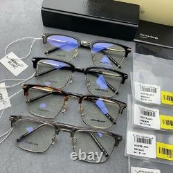 MONT BLANC MB0243 OK 004 Black Extra Large Men's 54 mm Eyeglasses
