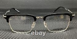 MONT BLANC MB0243O 004 Black Silver Men's 54 mm Extra Large Eyeglasses