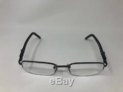 MONTBLANC MB399 Eyeglasses Frame Italy Half rim 54-20-140 Silver/Tortoise TT14