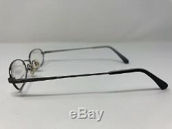 Marchon Eyeglasses Frame M709 048 47-17-135 Navy/Silver Full Rim E570