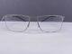 Markus T Eyeglasses Frames Men Woman Grey Silver Light Titan Full Rim Hyperion
