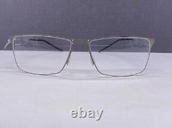 Markus T Eyeglasses Frames men woman Grey Silver Light Titan Full Rim Hyperion