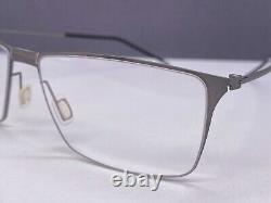 Markus T Eyeglasses Frames men woman Grey Silver Light Titan Full Rim Hyperion