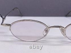 Matsuda Eyeglasses Frames Men Woman Round Oval Silver 101 Japan Half Rim NP 399