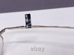 Matsuda Eyeglasses Frames Men Woman Round Oval Silver 101 Japan Half Rim NP 399