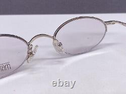 Matsuda Eyeglasses Frames Men Woman Round Oval Silver 101 Japan Half Rim NP 399