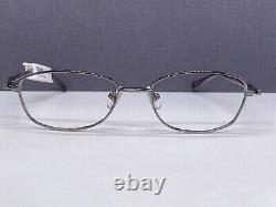 Matsuda Eyeglasses Frames woman Silver Angular Metal Large Full Rim 10155