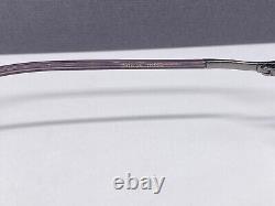 Matsuda Eyeglasses Frames woman Silver Angular Metal Large Full Rim 10155