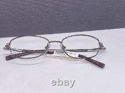 Matsuda Eyeglasses Frames woman Silver Angular Metal Large Full Rim 10155