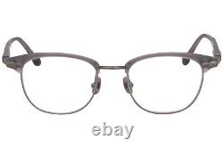 Matsuda M2048 MGC-AS Eyeglasses Matte Grey Crystal/Antique Silver Frame 51mm
