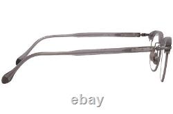 Matsuda M2048 MGC-AS Eyeglasses Matte Grey Crystal/Antique Silver Frame 51mm
