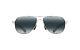 Maui Jim Guardrails Mj 327-17 Silver / Brown Polarized Full Rim Sunglasses