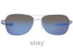 McLaren MLSEDS02 C03 Sunglasses Men's Chrome/Grey-Blue Mirror Polarized Lenses