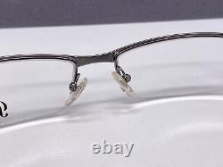 Men's Persol Eyeglasses Frames Silver Red Rectangular Half-Rim 2324 NP 157