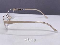 Mercedes Eyeglasses Frames Woman Silver Matte Rectangular Half Rim M 2045