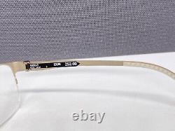 Mercedes Eyeglasses Frames Woman Silver Matte Rectangular Half Rim M 2045