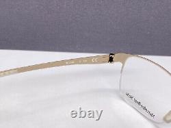 Mercedes Eyeglasses Frames Woman Silver Matte Rectangular Half Rim M 2045