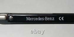 Mercedes-benz 06301 08/03 Classic Shape Comfortable Fit Made In Italy Eyeglasses
