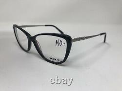 Mexx Eyeglasses Frame Mod 2513 300 53-13-135 Black Silver Full Rim ZV26