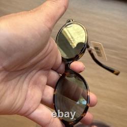 Miu Miu Women Sunglasses Havana Grey Mirror Silver MU04ZSF REGARD VAU07F