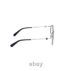 Moncler ML5135 016 Blue & Silver Round Metal Eyeglasses Frame 51-21-145