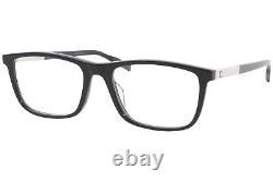 Mont Blanc Established MB0021O 005 Eyeglasses Men's Black/Silver Optical Frame