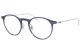 Mont Blanc Established Mb0099o 004 Eyeglasses Men's Silver/blue Frames