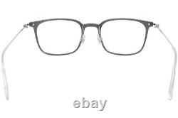 Mont Blanc Established MB0100O 001 Eyeglasses Men's Silver/Grey Optical Frame