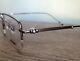 Mont Blanc Mb 006 1oa Silver Metal Titanium Eyeglasses Frame New Made In Italy