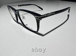 Mont Blanc MB0042O 005 Eyeglasses Men's Black/Silver Full Rim 58mm