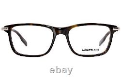 Mont Blanc MB0277O 006 Eyeglasses Frame Men's Havana/Silver Full Rim 54mm