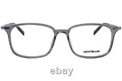 Mont Blanc MB0315OA 006 Eyeglasses Men's Grey/Silver Full Rim 56mm