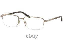 Mont Blanc Men's Eyeglasses MB0020O MB/0020/O 005 Ruthenium Optical Frame 58-mm