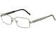 Mont Blanc Men's Eyeglasses Mb622 Mb/622 014 Silver Full Rim Optical Frame 55mm